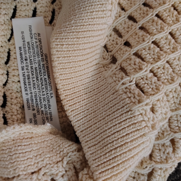 Massimo Dutti Ivory Knit Top - Picture 4 of 4